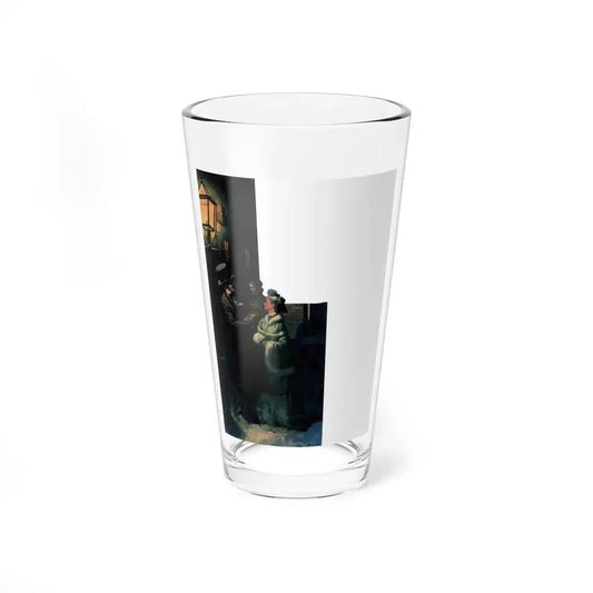 Pride's Castle, Collier's, April 23, 1949 (Magazine Illustration) Pint Glass 16oz 16oz - Go Mug Yourself