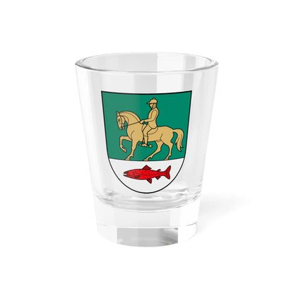 Priekule-COA (Lithuania) (Coat of Arms) Shot Glass 1.5oz 1.5oz - Go Mug Yourself
