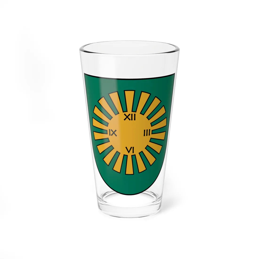 Priekuļu novads COA (Latvia) (Coat of Arms) Pint Glass 16oz 16oz - Go Mug Yourself