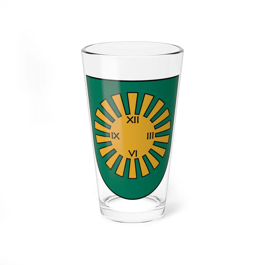 Priekuļu novads COA (Latvia) (Coat of Arms) Pint Glass 16oz 16oz - Go Mug Yourself
