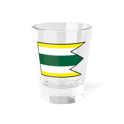 Priepasne Myjava Flag (Slovakia) Shot Glass 1.5oz 1.5oz - Go Mug Yourself