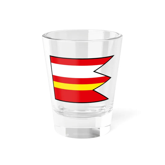 Prievaly Senica Flag (Slovakia) Shot Glass 1.5oz 1.5oz - Go Mug Yourself