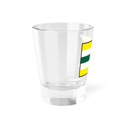Prievidza Prievidza Flag (Slovakia) Shot Glass 1.5oz - Go Mug Yourself