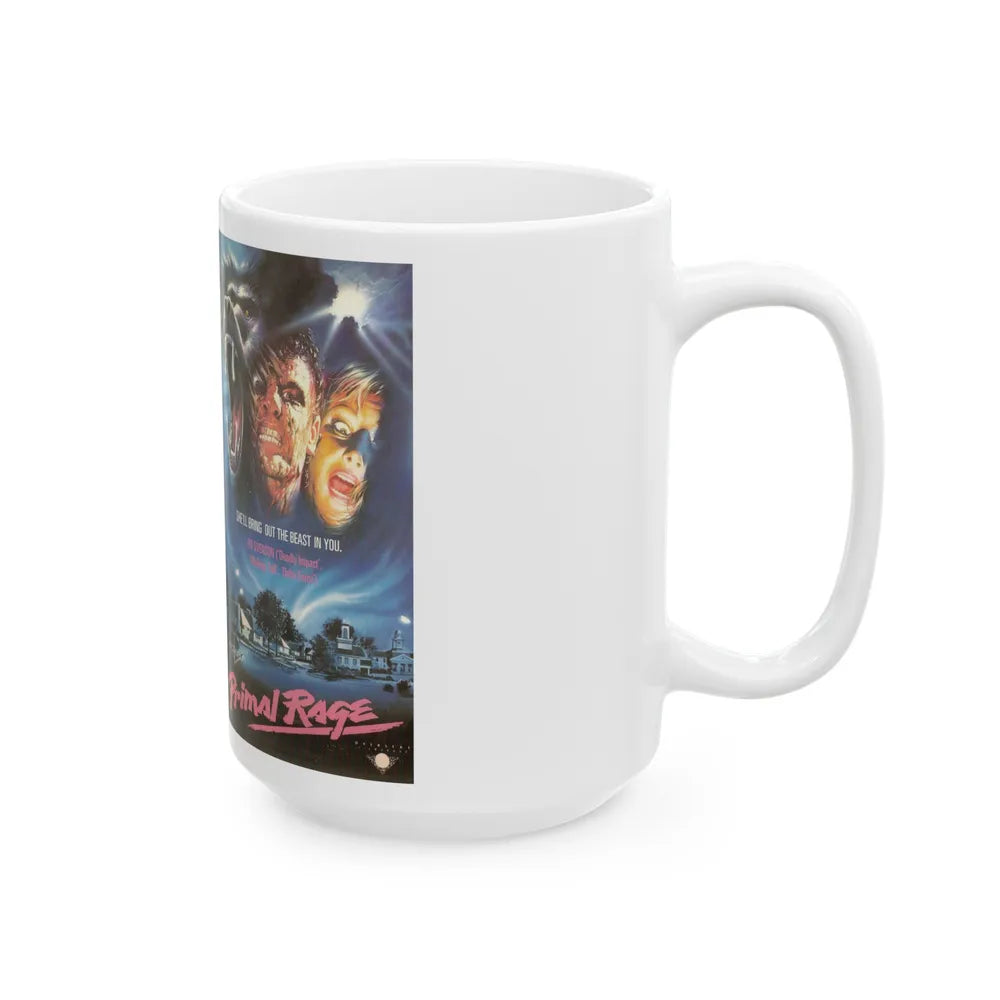 PRIMAL RAGE (VHS COVER) - White Coffee Mug-Go Mug Yourself