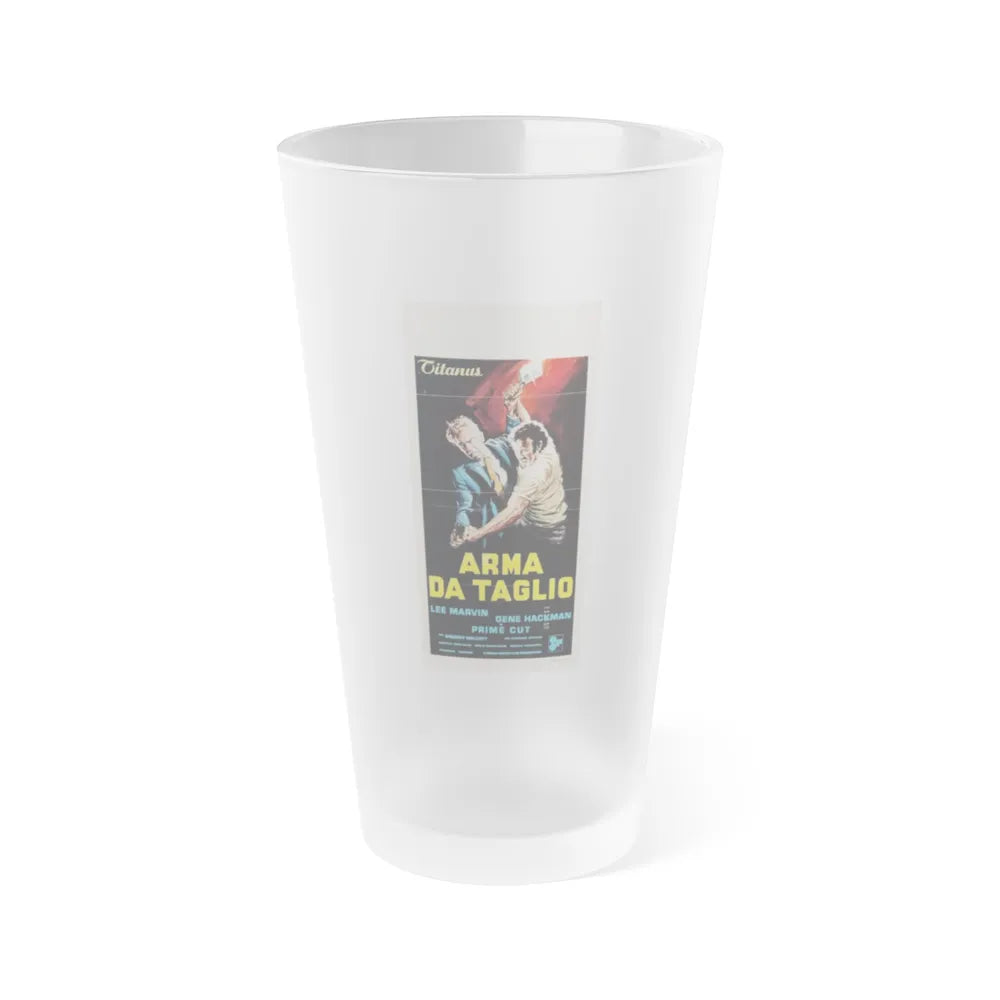 PRIME CUT (ITALIAN) 1972 Movie Poster - Frosted Pint Glass 16oz-16oz-Frosted-Go Mug Yourself