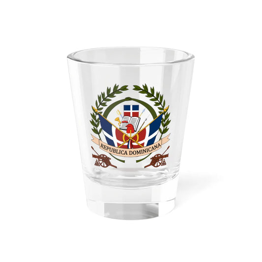 Primer Escudo Dominicano (Dominica) (Coat of Arms) Shot Glass 1.5oz 1.5oz - Go Mug Yourself