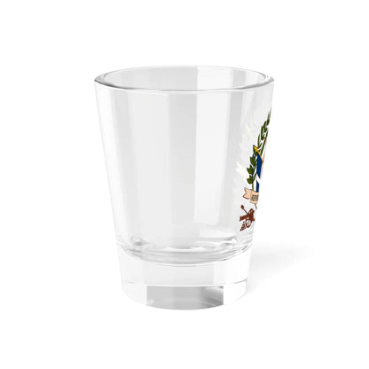 Primer Escudo Dominicano (Dominica) (Coat of Arms) Shot Glass 1.5oz - Go Mug Yourself