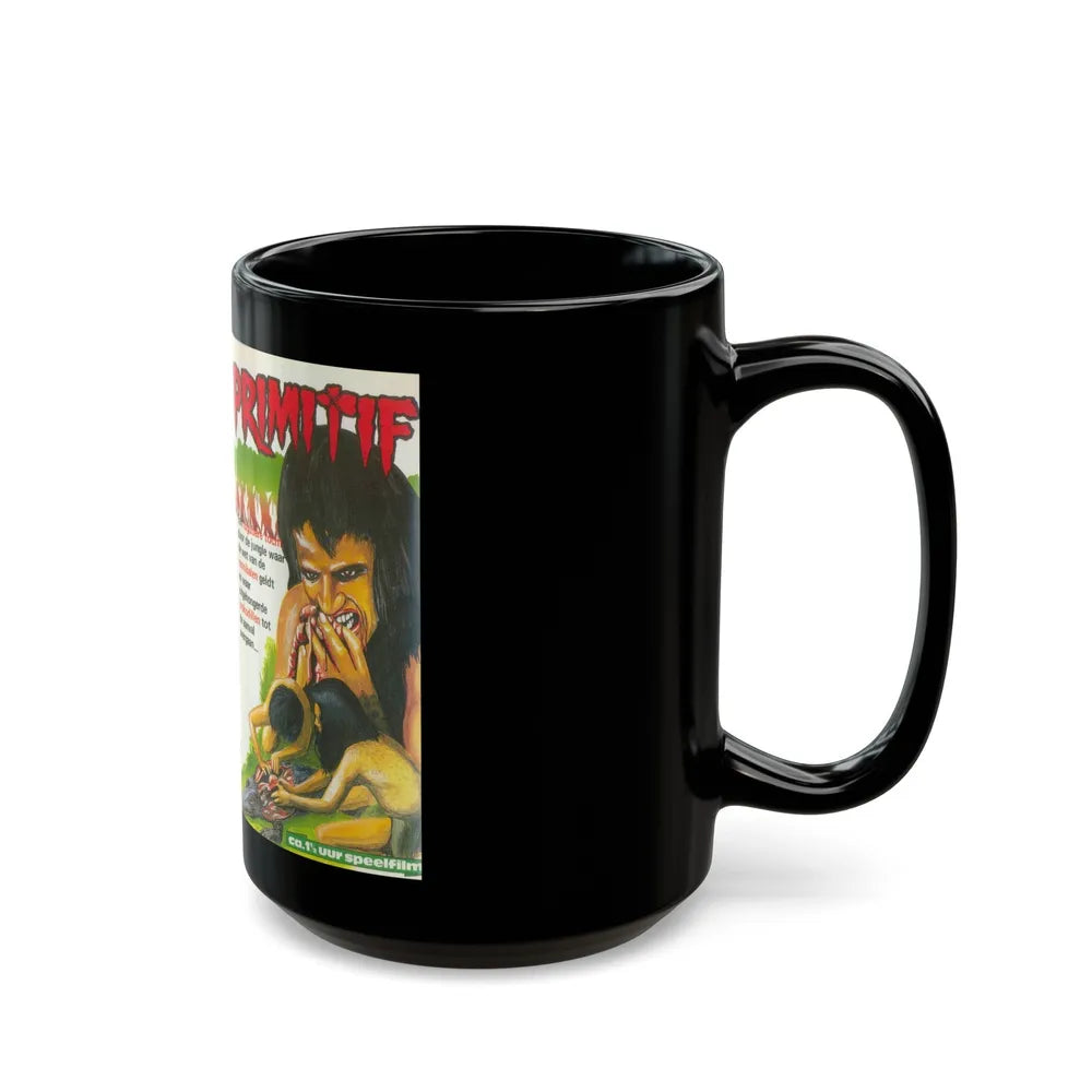 PRIMITIF (VHS COVER) - Black Coffee Mug-Go Mug Yourself