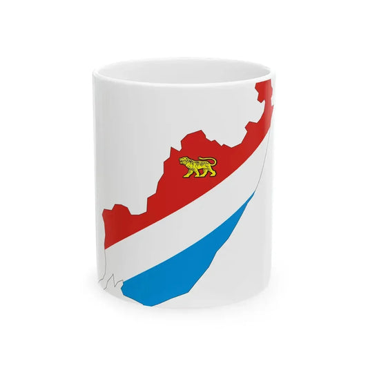 Primor-kr-geo-stub (Russia) White Coffee Mug 11oz - Go Mug Yourself