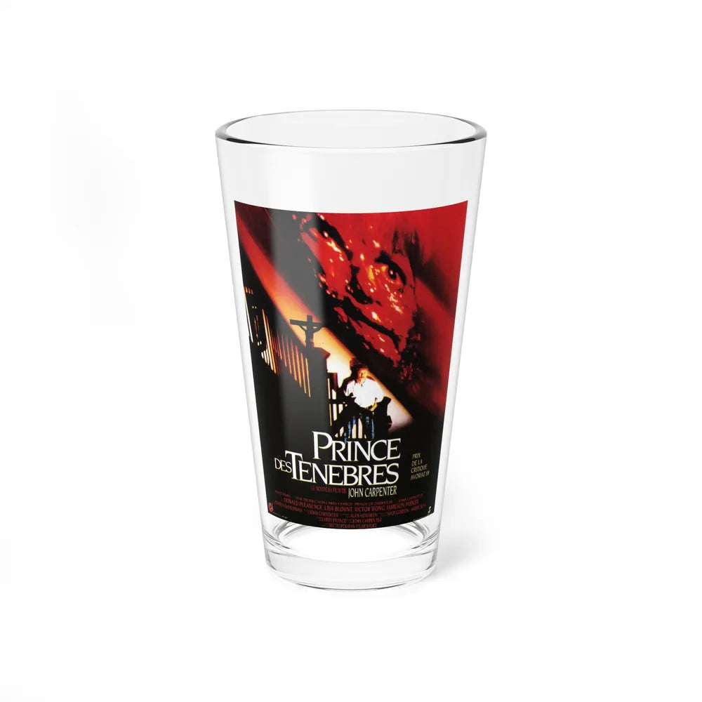 PRINCE OF DARKNESS (FRENCH) 1987 Movie Poster - Pint Glass 16oz-16oz-Go Mug Yourself