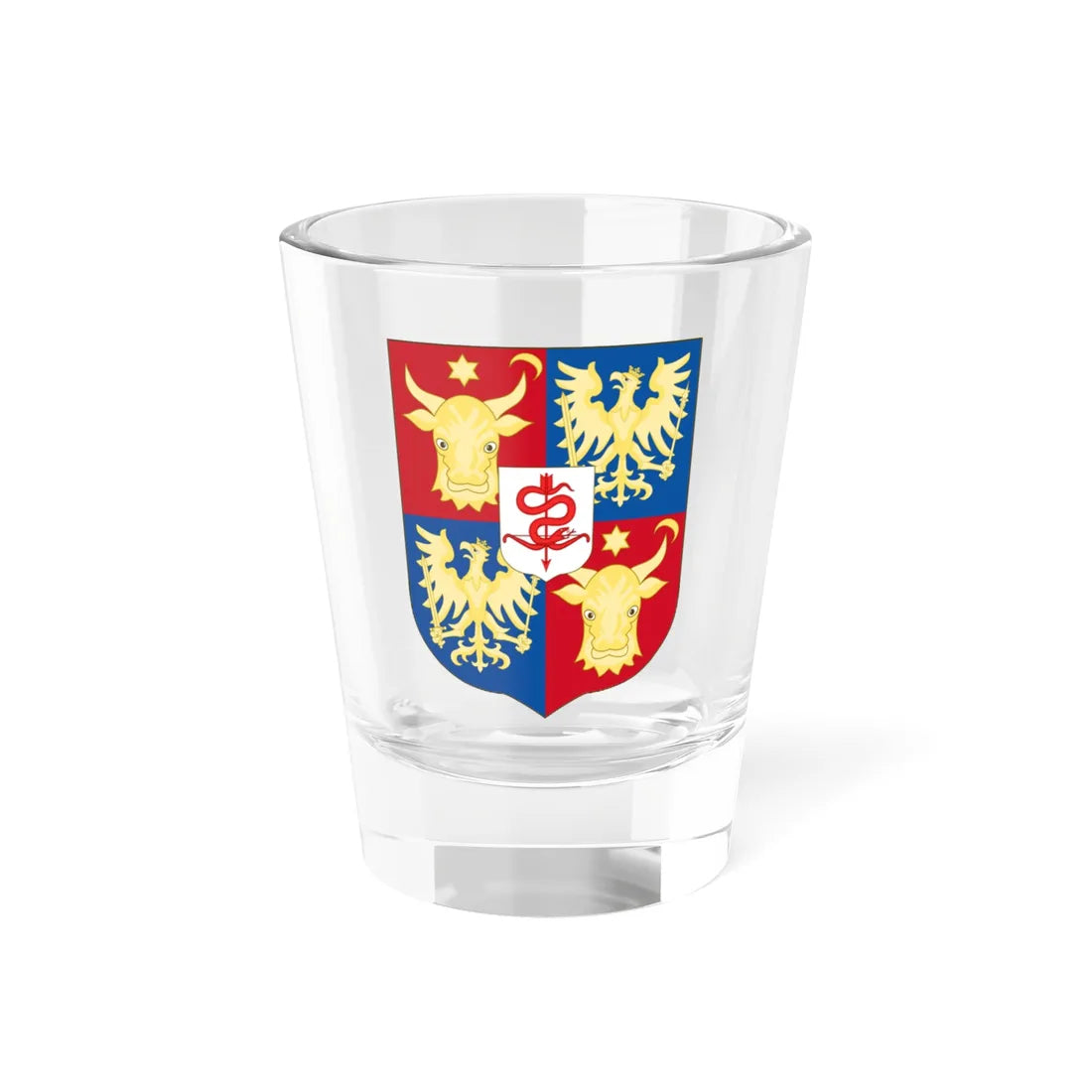 Prince of Moldova-Valachia - Callimachi (Algeria) (Coat of Arms) Shot Glass 1.5oz 1.5oz - Go Mug Yourself