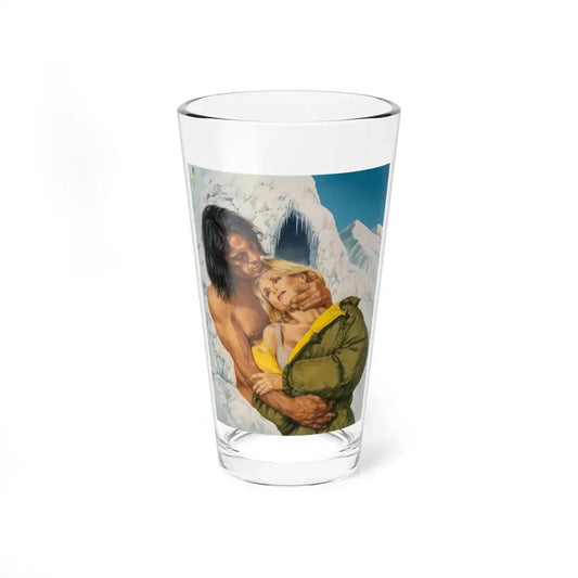 Prince of Time by Rebecca York, paperback cover (Harlequin, 1995) - Pint Glass 16oz 16oz - Go Mug Yourself