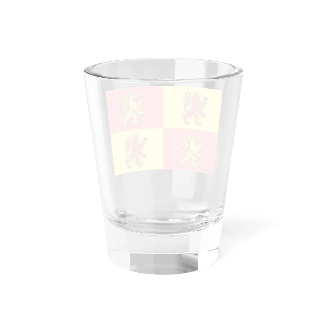 Prince Owain Glyndwrs Banner with Crown with tilt 01 (United Kingdom) Shot Glass 1.5oz - Go Mug Yourself
