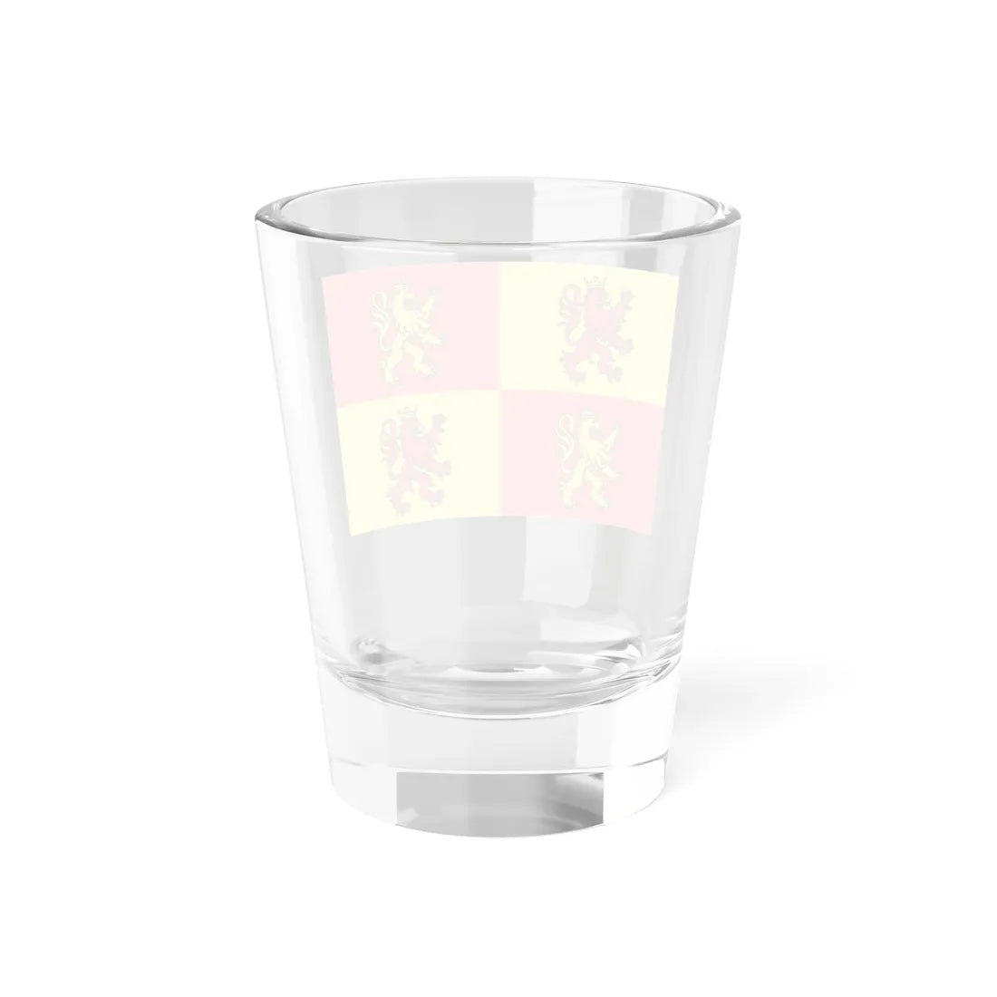 Prince Owain Glyndwrs Banner with Crown without tilt (United Kingdom) Shot Glass 1.5oz - Go Mug Yourself