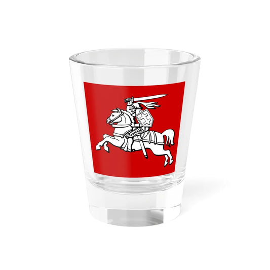 Princely coat of arms of the Gediminids (Belarus) (Coat of Arms) Shot Glass 1.5oz 1.5oz - Go Mug Yourself