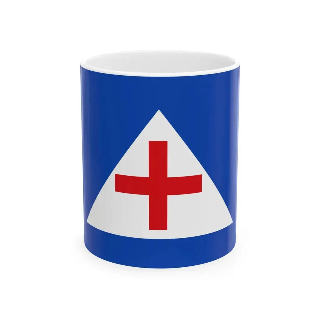 Princely Flag of the Principality of Samos 1834-1912 (Greece) White Coffee Mug 11oz - Go Mug Yourself