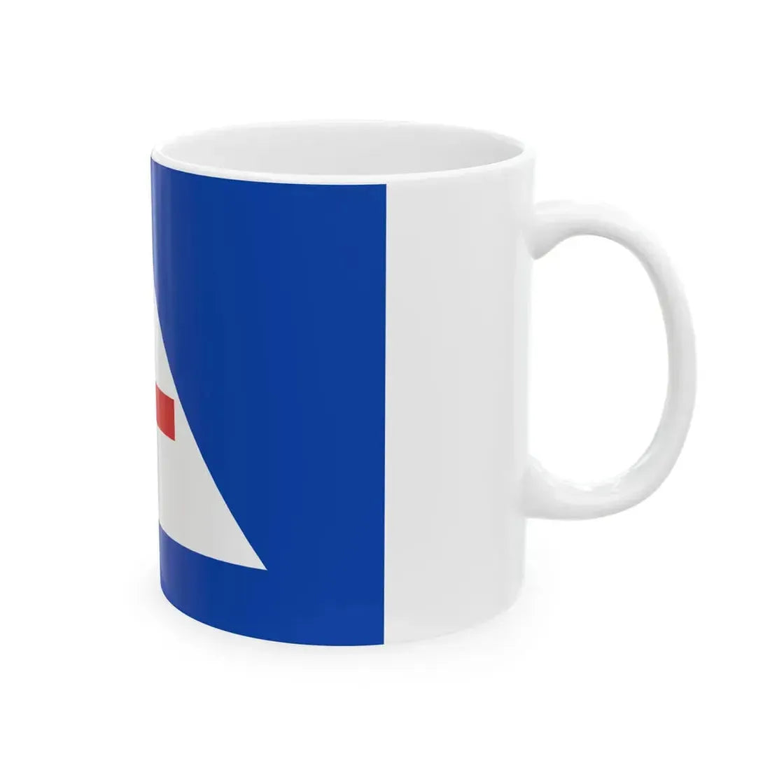 Princely Flag of the Principality of Samos 1834-1912 (Greece) White Coffee Mug - Go Mug Yourself
