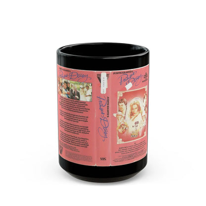 PRINCESS DAISY (VHS COVER) - Black Coffee Mug-15oz-Go Mug Yourself