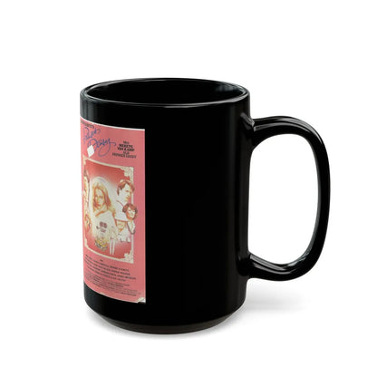 PRINCESS DAISY (VHS COVER) - Black Coffee Mug-Go Mug Yourself