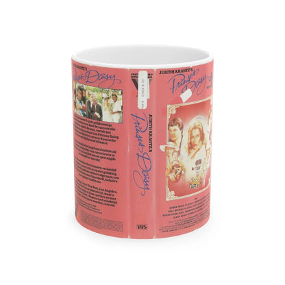 PRINCESS DAISY (VHS COVER) - White Coffee Mug-11oz-Go Mug Yourself