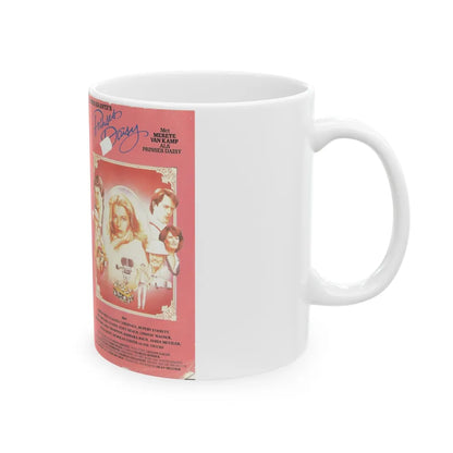 PRINCESS DAISY (VHS COVER) - White Coffee Mug-Go Mug Yourself