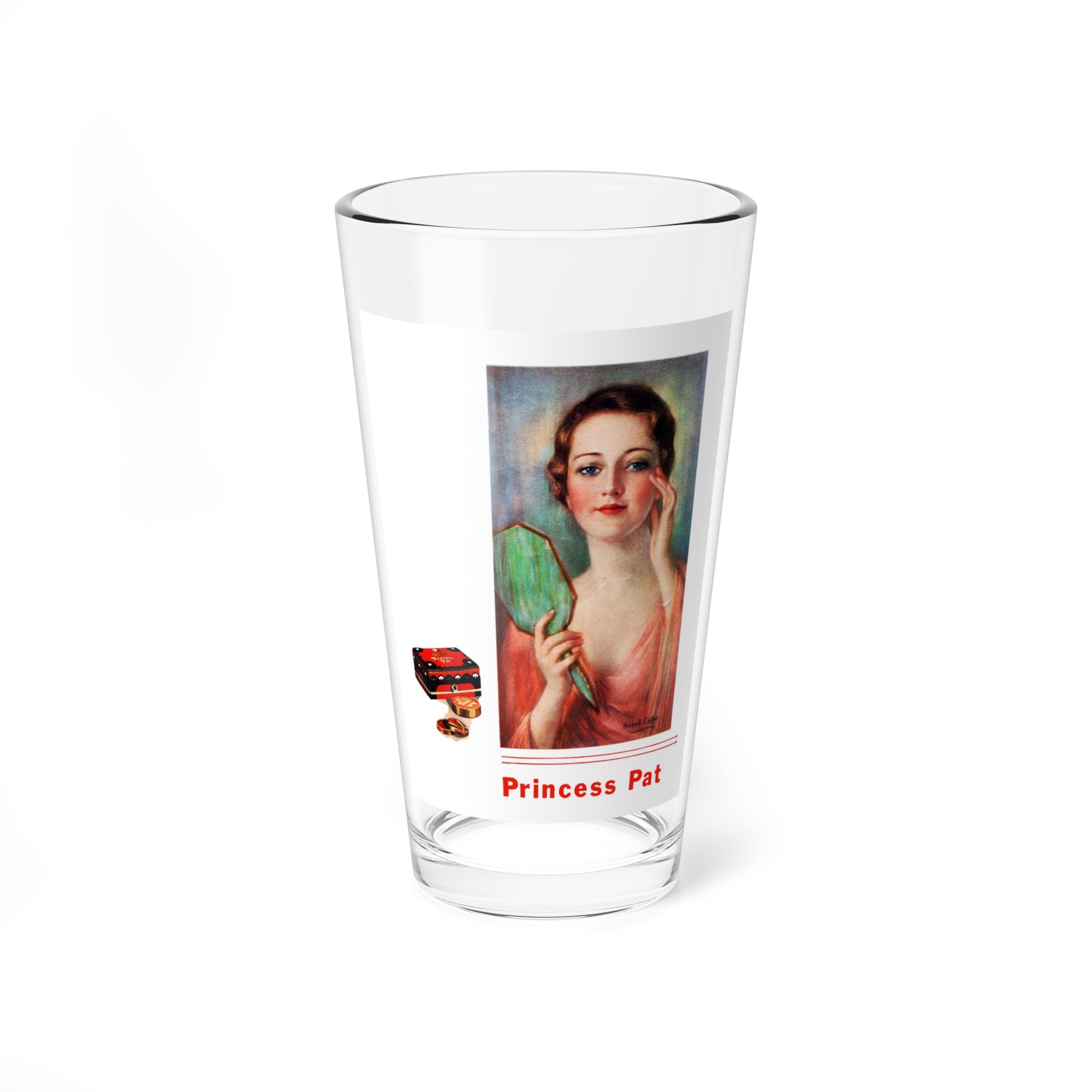 Princess Pat advertisement, True Story, March 1932 (Magazine Illustration) Pint Glass 16oz-16oz-Go Mug Yourself