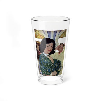 Princess Penelope, Good Housekeeping, July 1959 (Magazine Illustration) Pint Glass 16oz-16oz-Go Mug Yourself