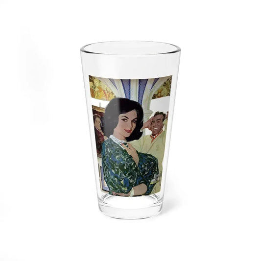 Princess Penelope, Good Housekeeping, July 1959 (Magazine Illustration) Pint Glass 16oz 16oz - Go Mug Yourself