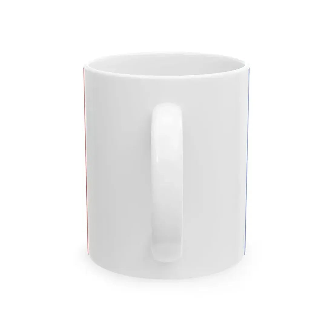 Princial flag of United Principalities of Romania Ruginoasa model (Oman) White Coffee Mug - Go Mug Yourself