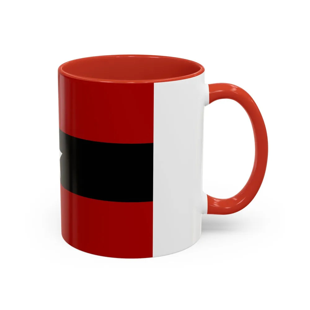 Principality of Albania Civil ensign 1914 to 1925 - Accent Coffee Mug - Go Mug Yourself