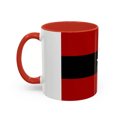 Principality of Albania Civil ensign 1914 to 1925 - Accent Coffee Mug - Go Mug Yourself