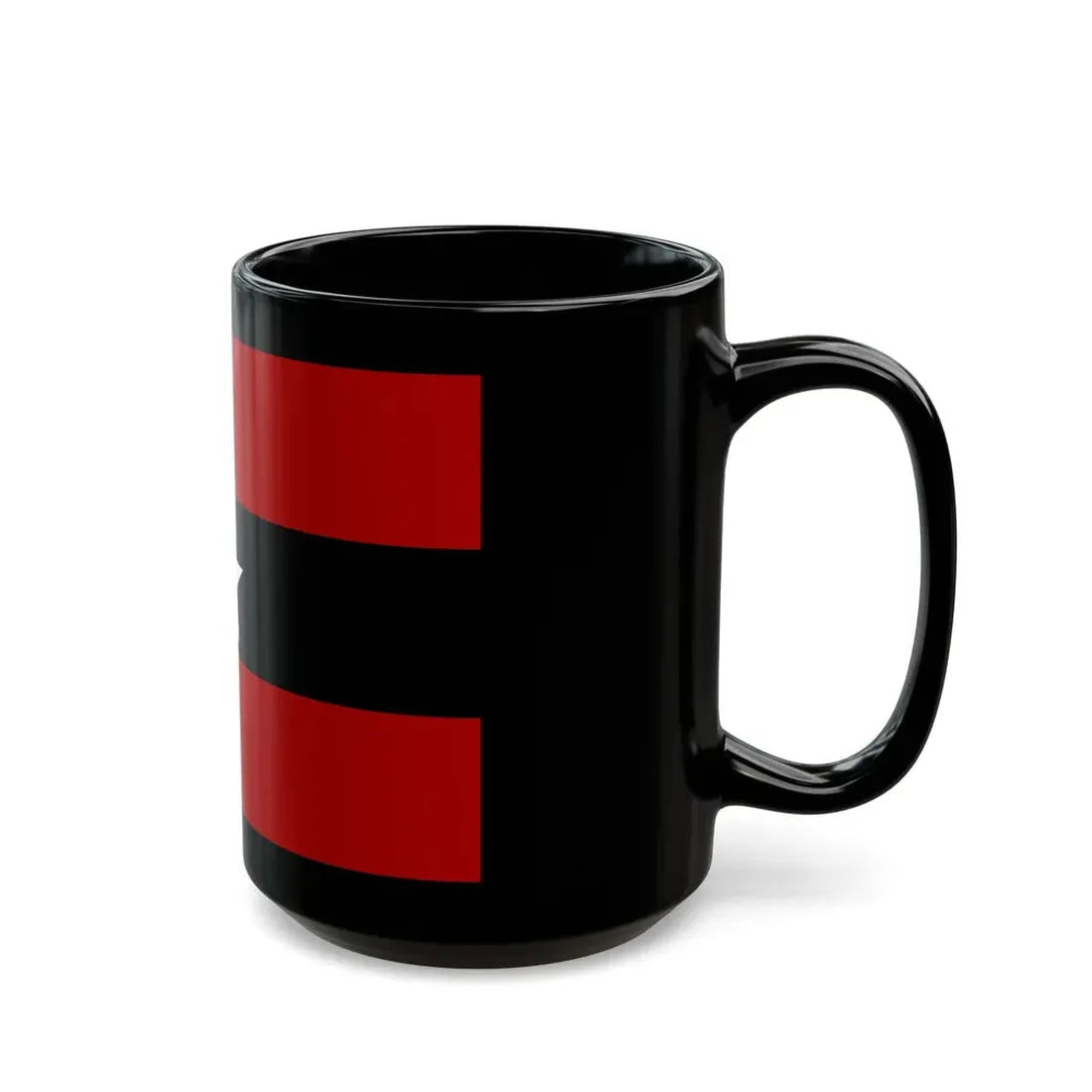 Principality of Albania Civil ensign 1914 to 1925 - Black Coffee Mug - Go Mug Yourself