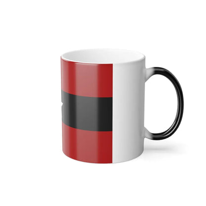 Principality of Albania Civil ensign 1914 to 1925 - Color Changing Coffee Mug-Go Mug Yourself