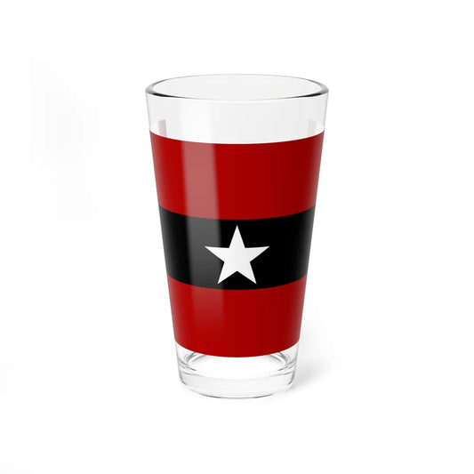 Principality of Albania Civil ensign 1914 to 1925 - Pint Glass 16oz 16oz - Go Mug Yourself