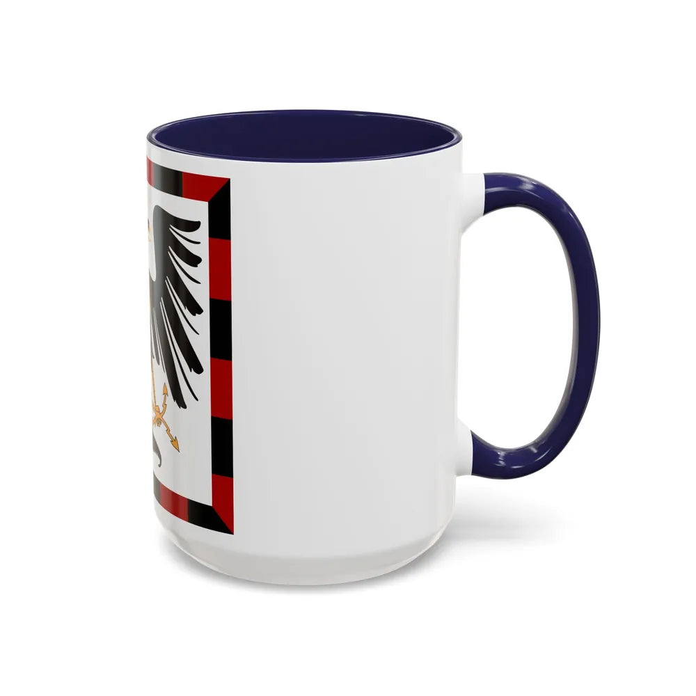 Principality of Albania Crown Prince's standard House of Wied - Accent Coffee Mug - Go Mug Yourself