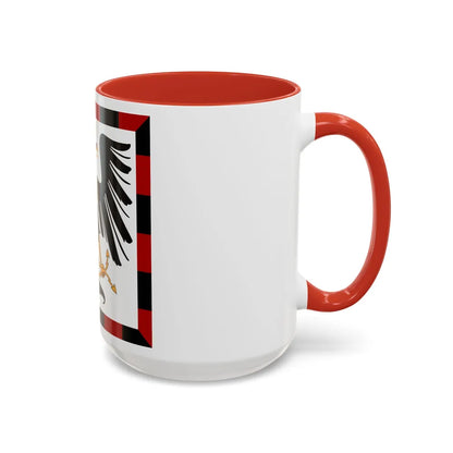 Principality of Albania Crown Prince's standard House of Wied - Accent Coffee Mug - Go Mug Yourself