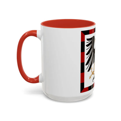 Principality of Albania Crown Prince's standard House of Wied - Accent Coffee Mug - Go Mug Yourself