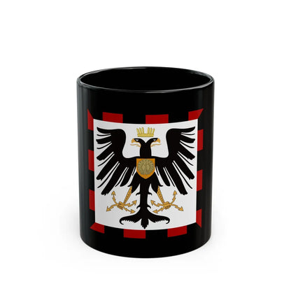 Principality of Albania Crown Prince's standard House of Wied - Black Coffee Mug 11oz - Go Mug Yourself