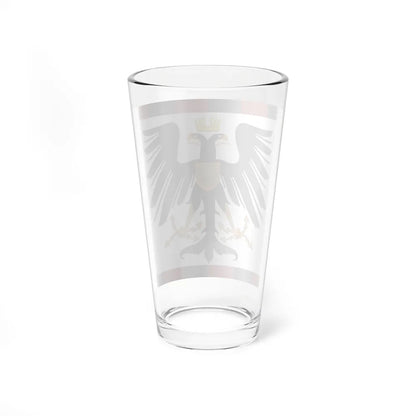 Principality of Albania Crown Prince's standard House of Wied - Pint Glass 16oz - Go Mug Yourself