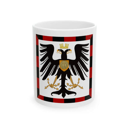Principality of Albania Crown Prince's standard House of Wied - White Coffee Mug 11oz - Go Mug Yourself