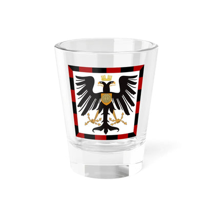 Principality of Albania - Crown Princes standard House of Wied (Albania) Shot Glass 1.5oz 1.5oz - Go Mug Yourself