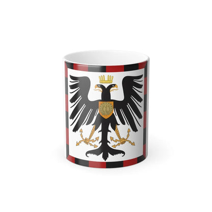 Principality of Albania Crown Prince's standard House of Wied - Color Changing Coffee Mug-11oz-Go Mug Yourself