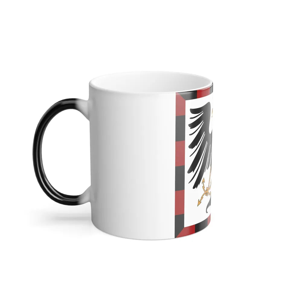 Principality of Albania Crown Prince's standard House of Wied - Color Changing Coffee Mug-Go Mug Yourself