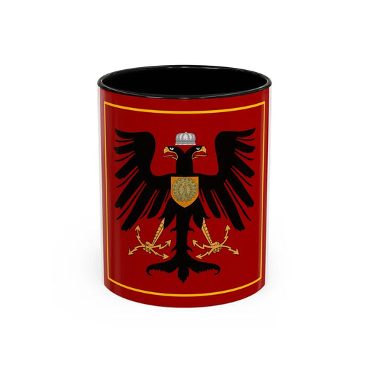 Principality of Albania Princess standard House of Wied - Accent Coffee Mug 11oz Black - Go Mug Yourself