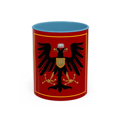 Principality of Albania Princess standard House of Wied - Accent Coffee Mug 11oz Light Blue - Go Mug Yourself