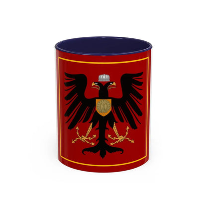 Principality of Albania Princess standard House of Wied - Accent Coffee Mug 11oz Navy - Go Mug Yourself