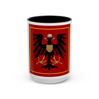 Principality of Albania Princess standard House of Wied - Accent Coffee Mug 15oz Black - Go Mug Yourself