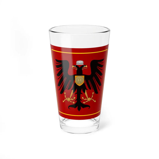 Principality of Albania Princess standard House of Wied - Pint Glass 16oz 16oz - Go Mug Yourself