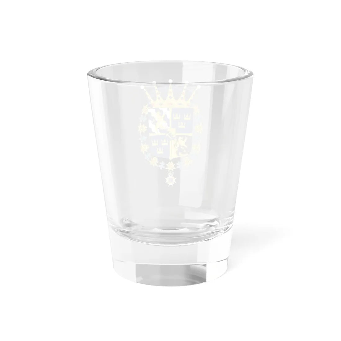 Prins Daniel vapen med Serafimerorden (Sweden) (Coat of Arms) Shot Glass 1.5oz - Go Mug Yourself