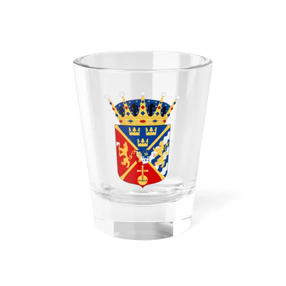 Prins Gustav vapen (Sweden) (Coat of Arms) Shot Glass 1.5oz 1.5oz - Go Mug Yourself